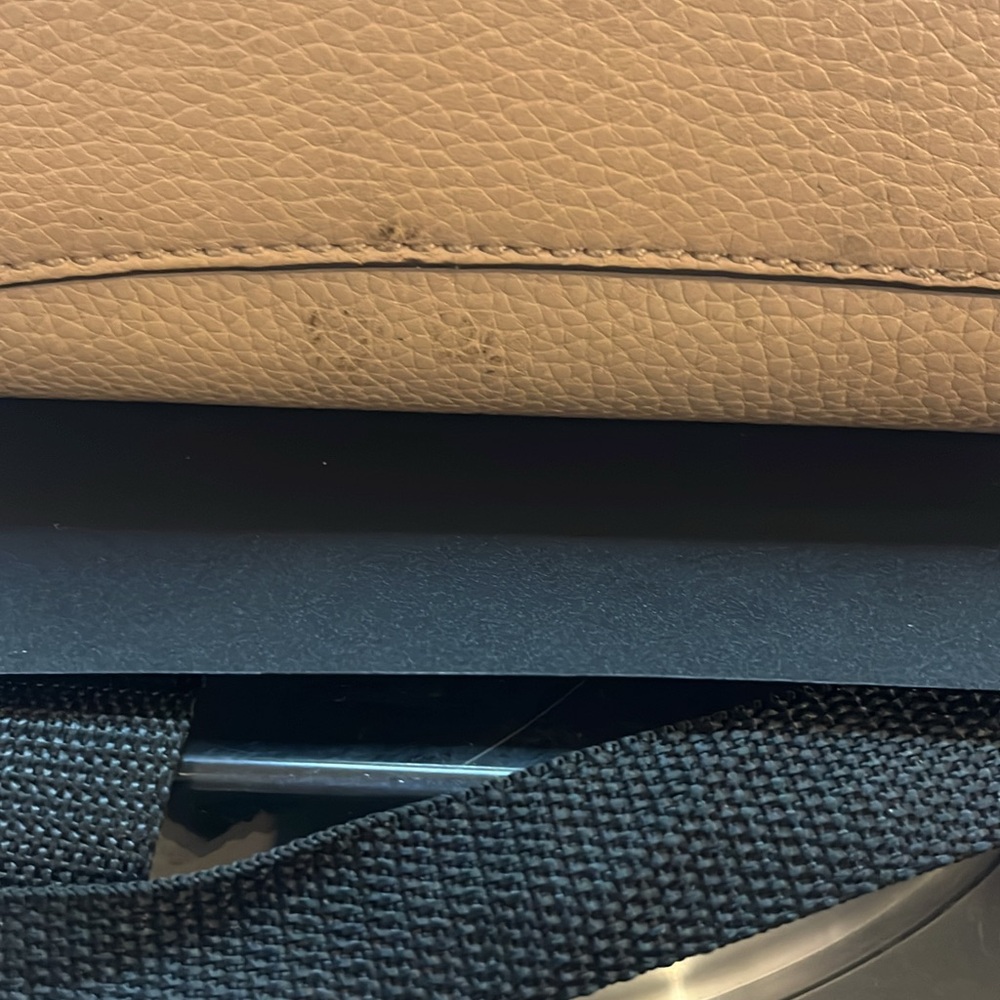 Tory Burch Beige Pebbled Leather Tote - Picture 8 of 8